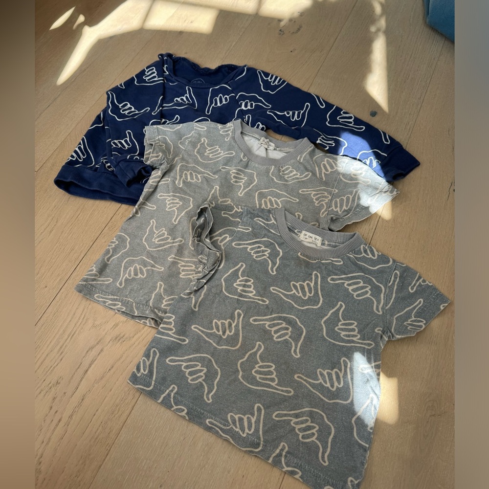 OF ONE SEA Shaka toddler lot